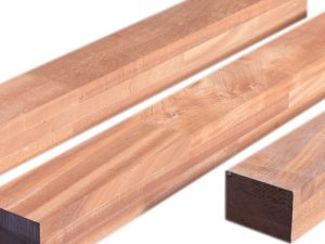 Carrelet lamellé collé Dark Red Meranti