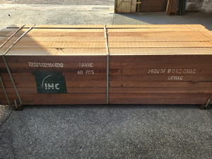 Bois d'extérieur - Traverses Azobé