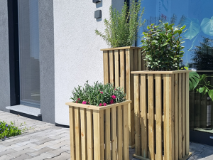 Bois d'extérieur - Bac à fleur Pin T3 / Owen
